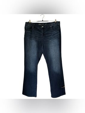 AVA & VIV Bootcut Dark Wash Jeans | Size 20 W | Excellent Condition
